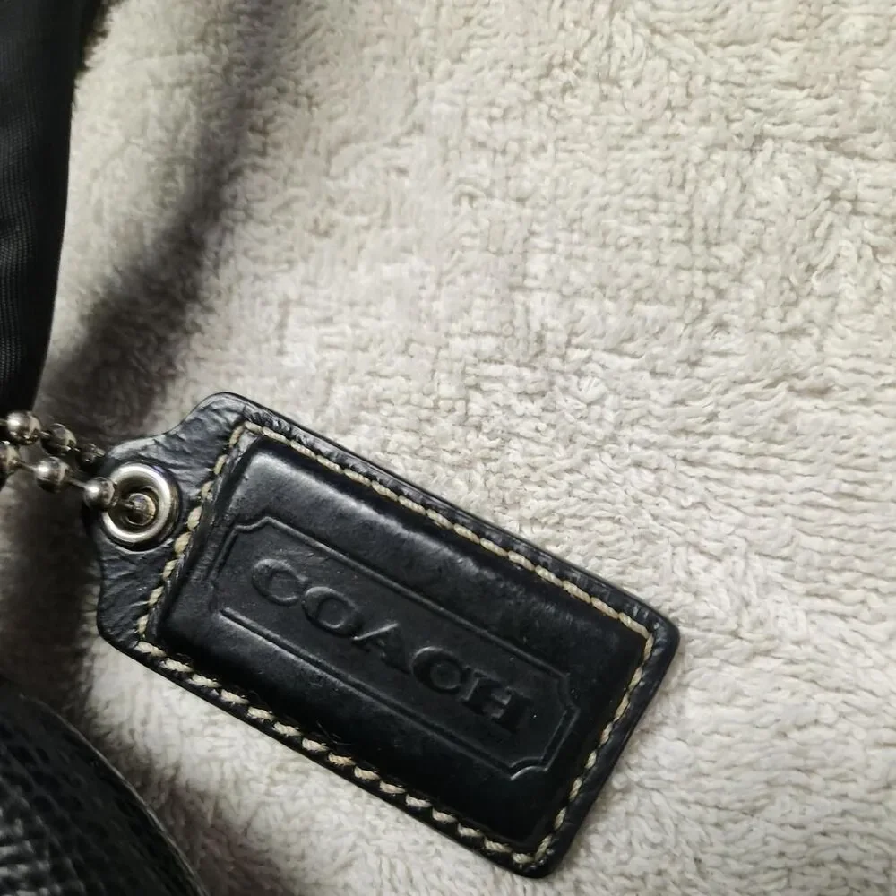 Coach Brown and Black Mini Backpack